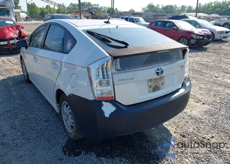 2011 Toyota Prius Two z USA, uszkodzony, nr VIN JTDKN3DU5B0323780
